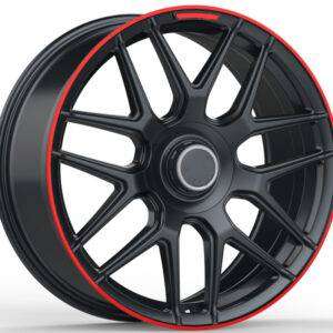 19x8.5 Inch Alloy Wheels 5 Holes Car Rim PCD 5x113, BD-A3702-126-HG52