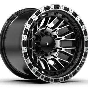 15x10.0 Inch Alloy Wheels 5 Holes Car Rim PCD 5x114.3, BD-A3819-003-RX78