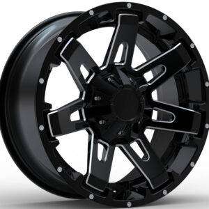 20x9.0 Inch Alloy Wheels 12 Holes Car Rim PCD 12x135/139.7, BD-A4230-062-NI39