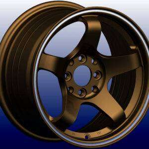 15x7.0 Inch Alloy Wheels 8 Holes Car Rim PCD 8x100/108, BD-A4332-043-LJ98