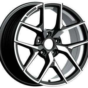 17x8.0 Inch Alloy Wheels 5 Holes Car Rim PCD 5x112, BD-A4475-010-IY43