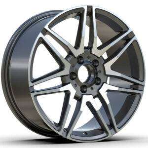 18x8.0 Inch Alloy Wheels 5 Holes Car Rim PCD 5x112, BD-B8361-01B-GN58