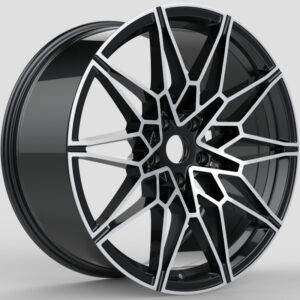 19x9.5 Inch Alloy Wheels 5 Holes Car Rim PCD 5x120, BD-B9375R-01-HL49