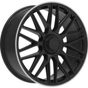 20x8.5 Inch Alloy Wheels 5 Holes Car Rim PCD 5x112, BD-BA370F-01-WI3