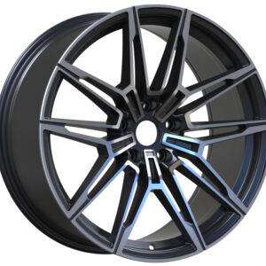 20x8.5 Inch Alloy Wheels 5 Holes Car Rim PCD 5x112, BD-BA383F-02-EN12
