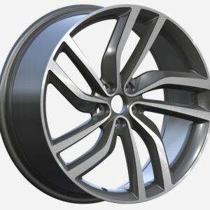 20x8.5 Inch Alloy Wheels 5 Holes Car Rim PCD 5x108, BD-BA394-01-LT13