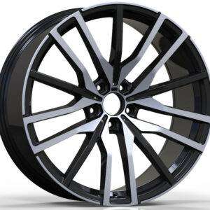 22x11.0 Inch Alloy Wheels 5 Holes Car Rim PCD 5x112, BD-BB373R-01-ET16