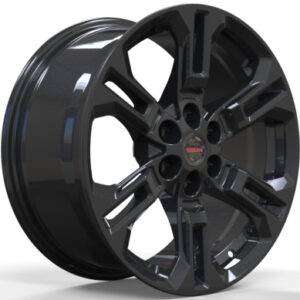 17x8.0 Inch Alloy Wheels 6 Holes Car Rim PCD 6x114.3, BD-F7604-03-QD25