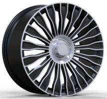 22x9.0 Inch Alloy Wheels 5 Holes Car Rim PCD 5x112, BD-FB732-01-UX89