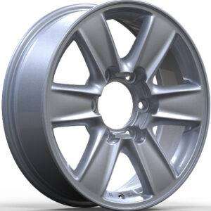 16x7.0 Inch Alloy Wheels 6 Holes Car Rim PCD 6x139.7, DL-2361701-WP26