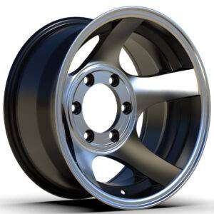 15x10.0 Inch Alloy Wheels 5 Holes Car Rim PCD 5x139.7, DL-2422405-NP59