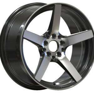 16x7.5 Inch Alloy Wheels 4 Holes Car Rim PCD 4x100, DL-2458806-GN7