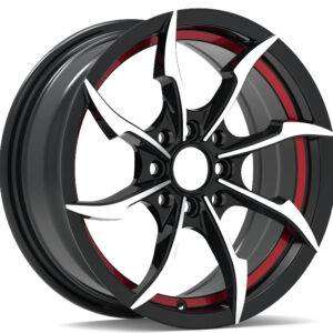 15x7.0 Inch Alloy Wheels 8 Holes Car Rim PCD 8x100/114.3, DL-2473703-GH64