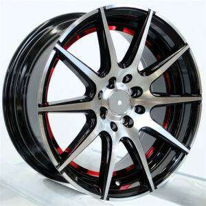 17x7.0 Inch Alloy Wheels 8 Holes Car Rim PCD 8x100/114.3, HBH-1019177074710 -BF42