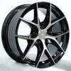 17x8.0 Inch Alloy Wheels 5 Holes Car Rim PCD 5x100, HBH-1022178029107-IX43