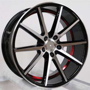 17x7.5 Inch Alloy Wheels 5 Holes Car Rim PCD 5x114.3, HBH-1051177544309-NA38