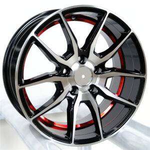 15x7.0 Inch Alloy Wheels 4 Holes Car Rim PCD 4x100, HBH-1053157009710 -WN48