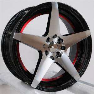 17x7.5 Inch Alloy Wheels 8 Holes Car Rim PCD 8x100/114.3, HBH-5004177574710 -OC62
