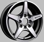 13x5.5 Inch Alloy Wheels 4 Holes Car Rim PCD 4x100, HBH-5052135509710 -KW31