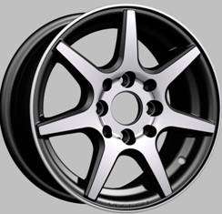 13x5.5 Inch Alloy Wheels 8 Holes Car Rim PCD 8x100/114.3, HBH-7051135574711-QN73