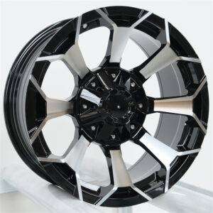 17x8.0 Inch Alloy Wheels 12 Holes Car Rim PCD 12x135/139.7, HBH-8013178096202-GM83