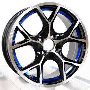 16x7.0 Inch Alloy Wheels 5 Holes Car Rim PCD 5x100, HBH-V200167029710-IG16