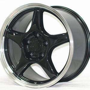 17x7.5 Inch Alloy Wheels 5 Holes Car Rim PCD 5x114.3, HF-17X7.5-CG35
