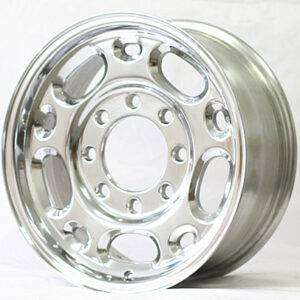 16x6.5 Inch Alloy Wheels 8 Holes Car Rim PCD 8x165, HF-F017166501-KO8
