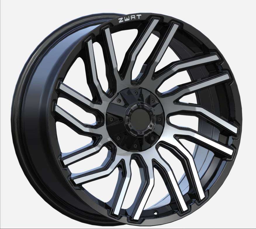 22x10.0 Inch Alloy Wheels 8 Holes Car Rim PCD 8x165, HF-H289221052-AK5