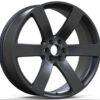 24x10.0 Inch Alloy Wheels 6 Holes Car Rim PCD 6x127, HF-H651241013-BG45