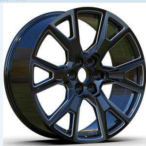 24x10.0 Inch Alloy Wheels 6 Holes Car Rim PCD 6x139.7, HF-H677241003-LG6