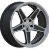22x9.0 Inch Alloy Wheels 6 Holes Car Rim PCD 6x139.7, HF-H691229006-UP64
