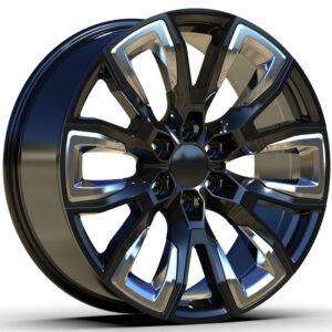 22x9.0 Inch Alloy Wheels 6 Holes Car Rim PCD 6x139.7, HF-H696229004-RK52