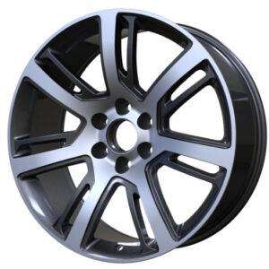 24x10.0 Inch Alloy Wheels 6 Holes Car Rim PCD 6x139.7, HF-H707241011-YF46