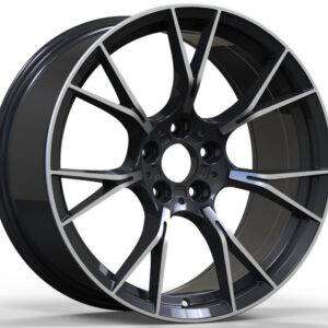 18x9.5 Inch Alloy Wheels 5 Holes Car Rim PCD 5x120, HF-H712189533-MZ55