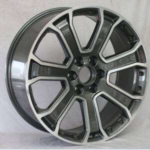 24x10.0 Inch Alloy Wheels 6 Holes Car Rim PCD 6x139.7, HF-IR709241043-NR66