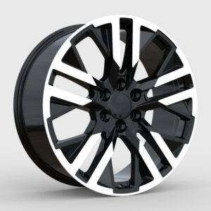 24x10.0 Inch Alloy Wheels 6 Holes Car Rim PCD 6x139.7, HF-RP002241002-EW74