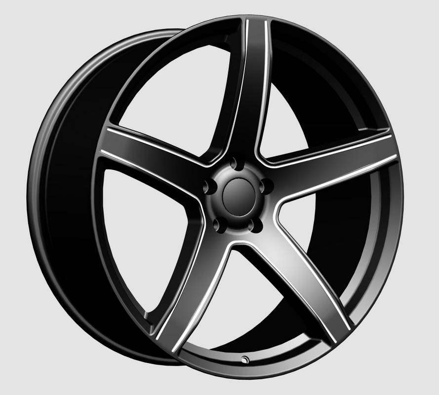 20x9.0 Inch Alloy Wheels 5 Holes Car Rim PCD 5x115, HF-RP010209031-YX28