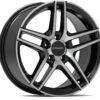 17x8.0 Inch Alloy Wheels 5 Holes Car Rim PCD 5x113, HL-C282-01-TO75