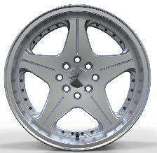 15x8.5 Inch Alloy Wheels 4 Holes Car Rim PCD 4x100, HL-C605-12-AJ48