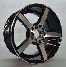 17x9.0 Inch Alloy Wheels 5 Holes Car Rim PCD 5x100, HL-C699-22-YD2