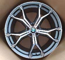 20x10.0 Inch Alloy Wheels 5 Holes Car Rim PCD 5x120, HL-C733-09-GJ65