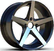 17x8.0 Inch Alloy Wheels 4 Holes Car Rim PCD 4x100, HL-C742-04-UX66