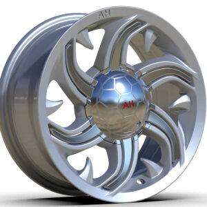 14x6.5 Inch Alloy Wheels 8 Holes Car Rim PCD 8x100/114.3, HL-C906-03-XU93