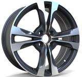 17x7 Inch Alloy Wheels 4 Holes Car Rim PCD 4x98, HMQ-1339-JM82