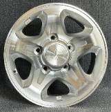 16x7 Inch Alloy Wheels 5 Holes Car Rim PCD 5x150, HMQ-166168-FR71