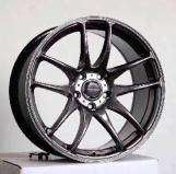 17x8 Inch Alloy Wheels 10 Holes Car Rim PCD 10x100/114.3, HMQ-177140-AF28