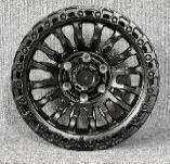 17x8.5 Inch Alloy Wheels 6 Holes Car Rim PCD 6x139.7, HMQ-177210-PL34