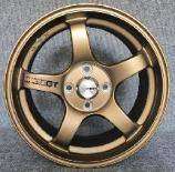 17x7.5 Inch Alloy Wheels 5 Holes Car Rim PCD 5x114.3, HMQ-177213-RC74