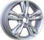 17x6.5 Inch Alloy Wheels 5 Holes Car Rim PCD 5x114.3, HMQ-239-TC23